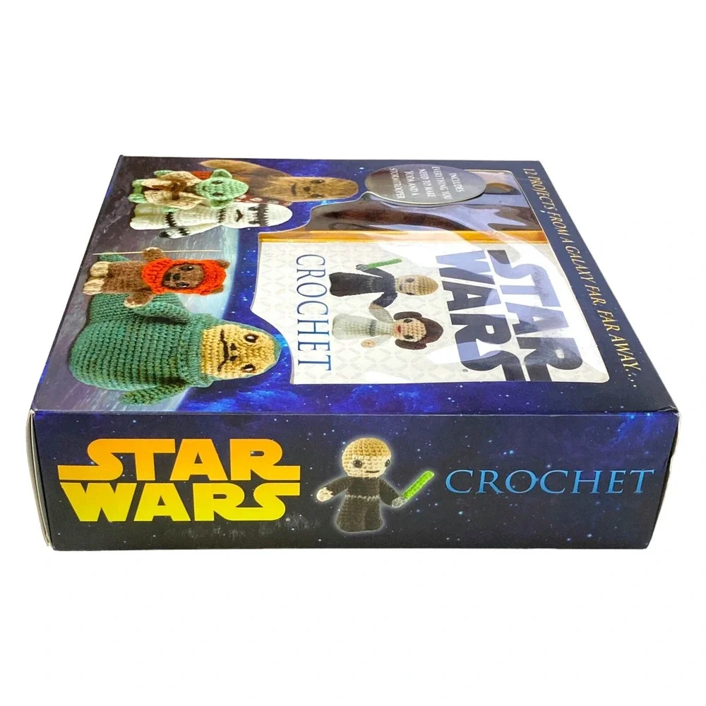 Star Wars CROCHET KIT 12 Characters Yoda Storm trooper Darth Vader Luke Han R2D2